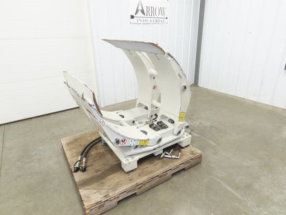 Cascade 45F Paper Roll Clamp 4500LB Fork Lift Truck Clamping Attachment Class 3