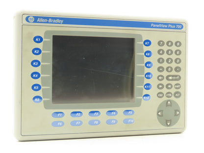 Allen Bradley 2711P-RDB7C PanelView Plus 700 Keypad/Touch with Module 2711P-RP1A