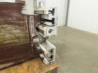 Cascade 35D Cardboard Carton Bale Clamp Forklift Attachment 3200lbs 22-77" ID