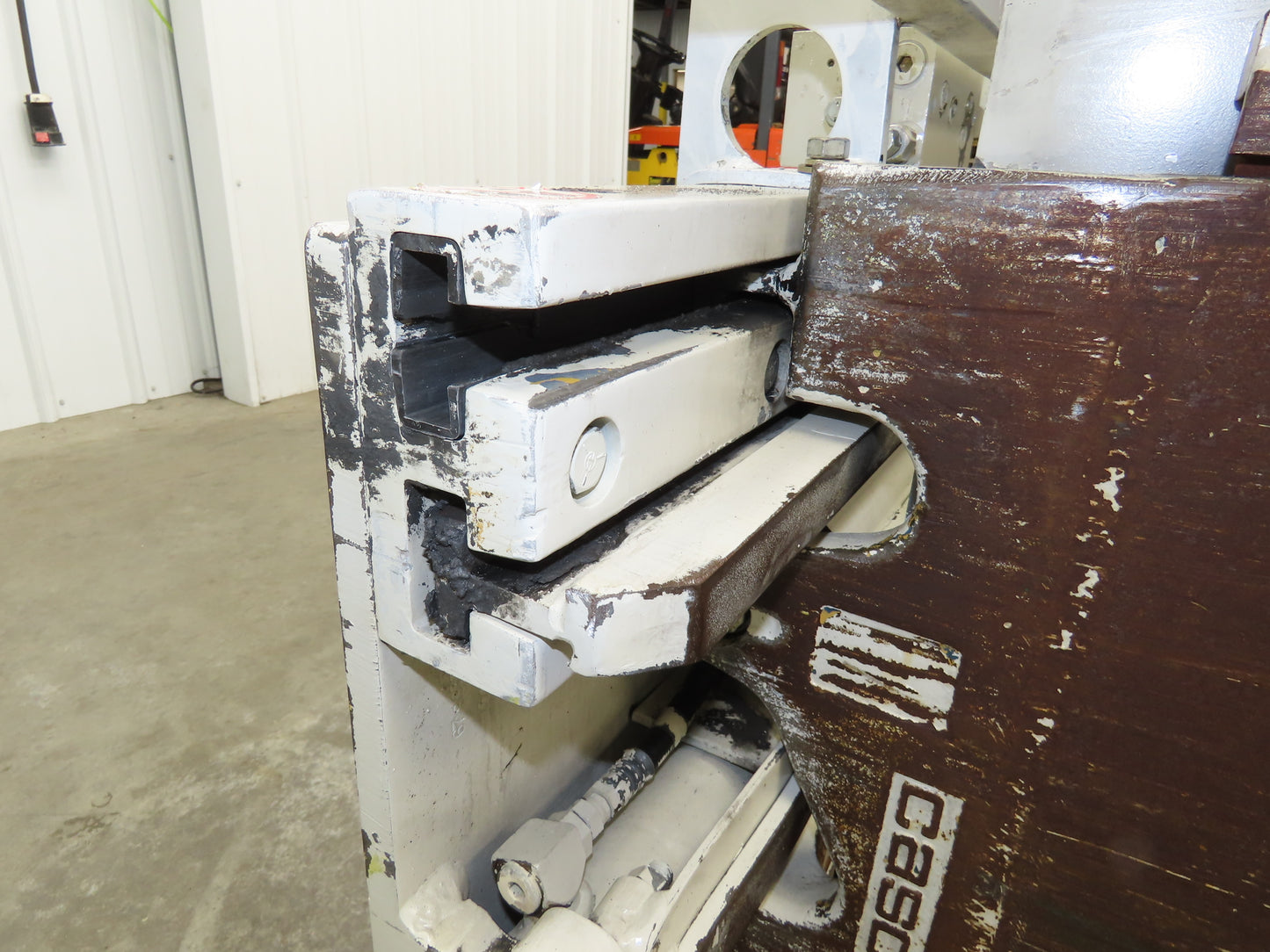 Cascade 35D Cardboard Carton Bale Clamp Forklift Attachment 3200lbs 22-77" ID