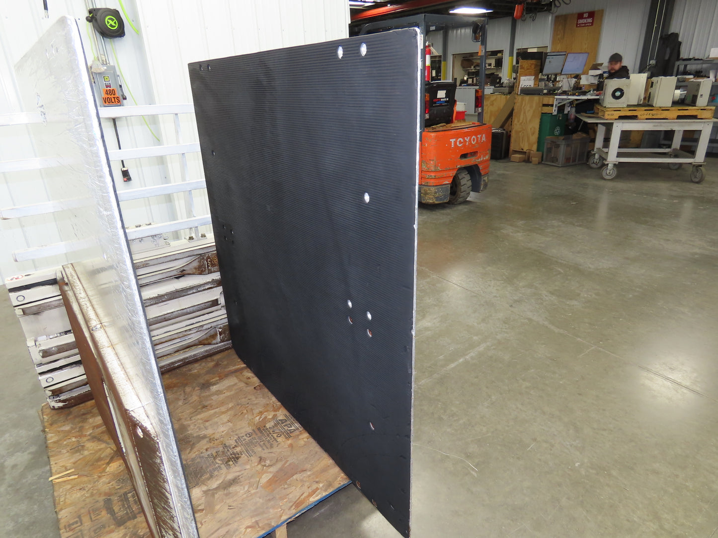 Cascade 35D Cardboard Carton Bale Clamp Forklift Attachment 3200lbs 22-77" ID