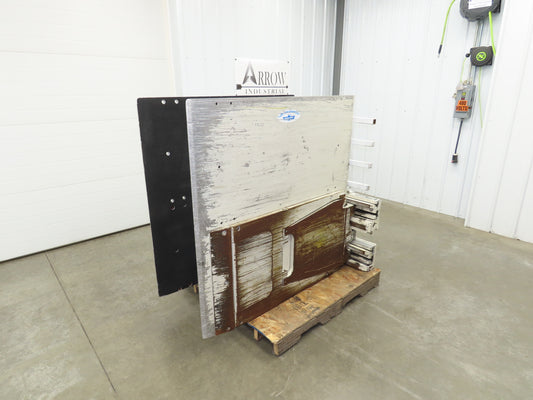 Cascade 35D Cardboard Carton Bale Clamp Forklift Attachment 3200lbs 22-77" ID