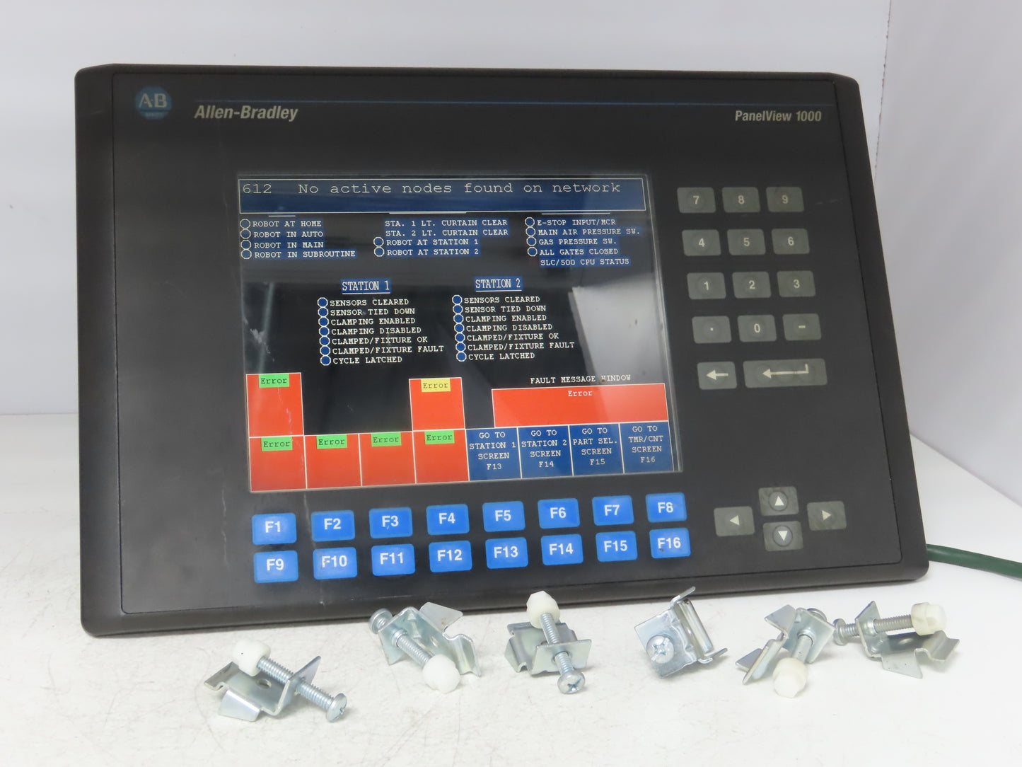 Allen Bradley 2711-K10C3 PanelView 1000 HMI Terminal FRN 4.46 Series F