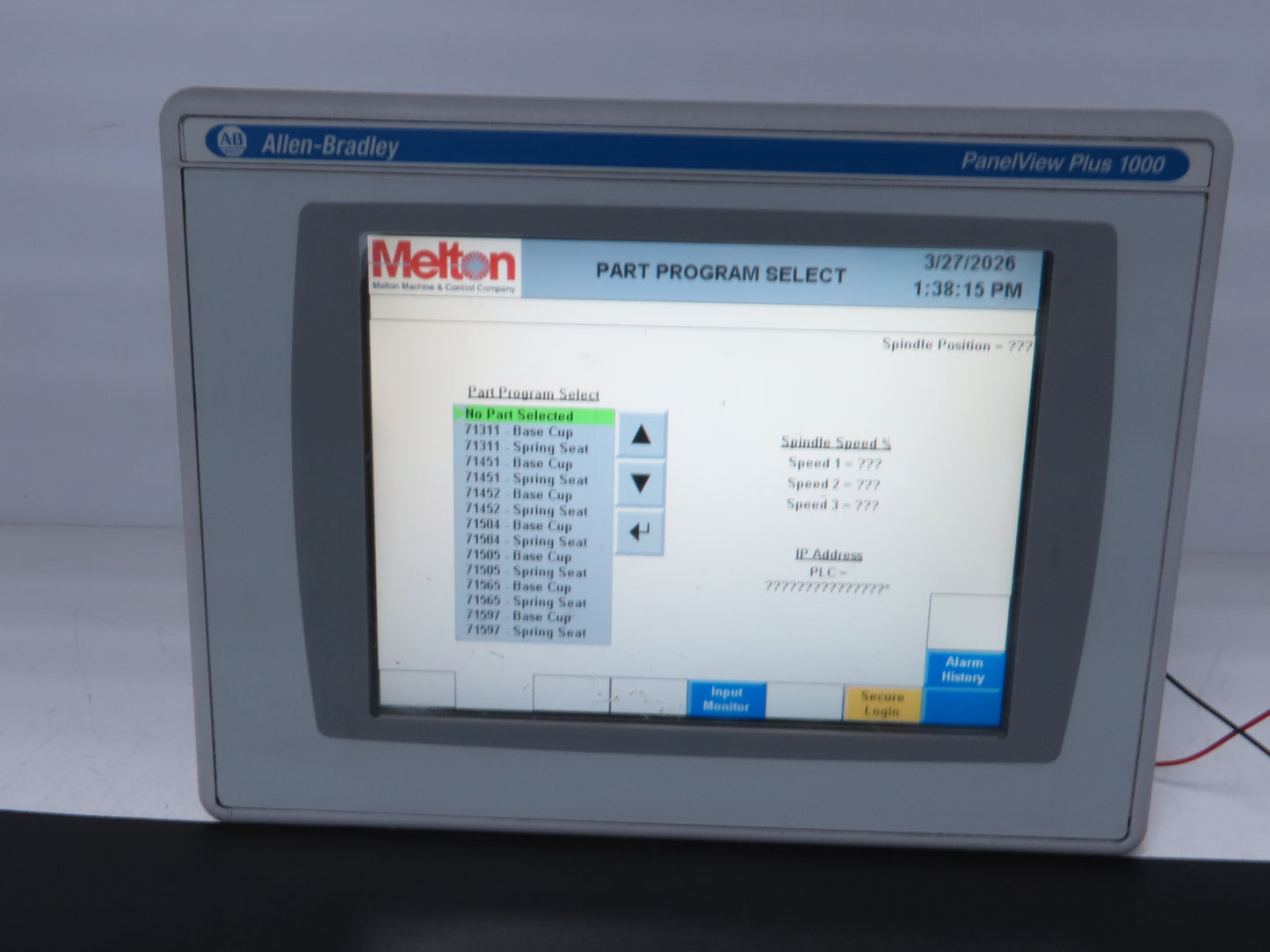 Allen Bradley 2711PC-T10C4D1 HMI PanelView Plus 1000 10.4" Operator Touch Panel
