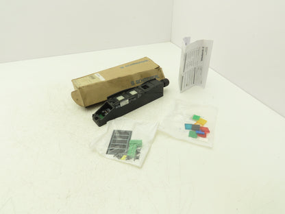 Schmersal BDF200-NH-11-LT-LT-LT-2875 Pushbutton Control Panel -Missing Buttons