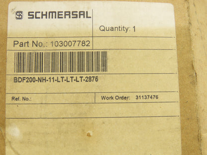 Schmersal BDF200-NH-11-LT-LT-LT-2875 Pushbutton Control Panel -Missing Buttons