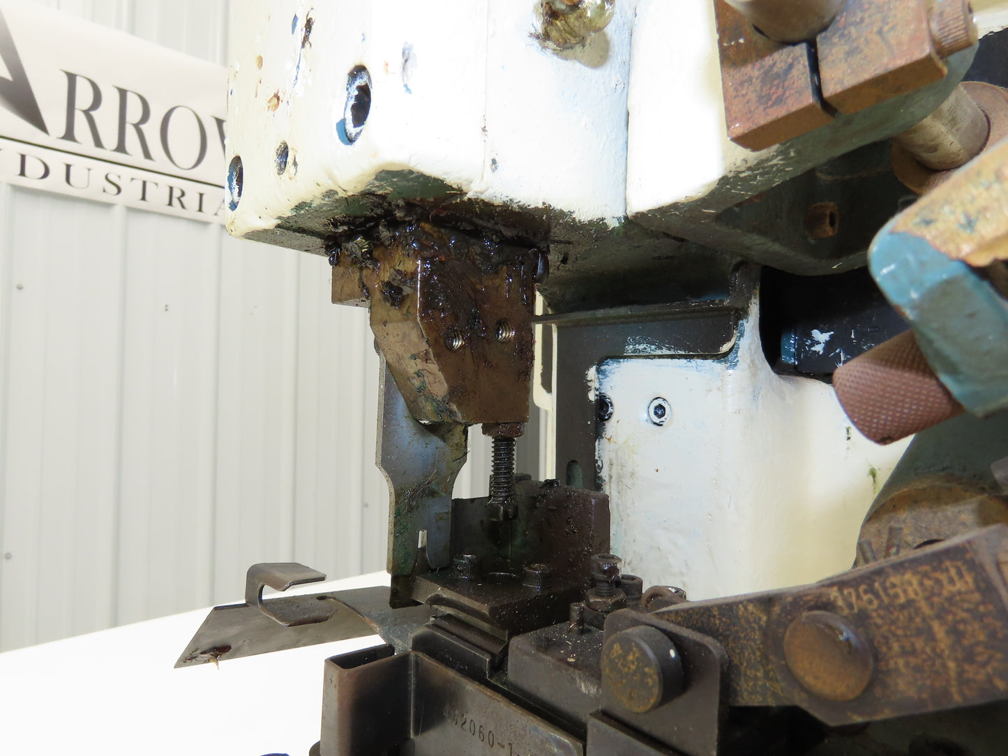 Amp-O-Lectric Model K Semi Automatic Wire Crimper Terminating Crimping Press