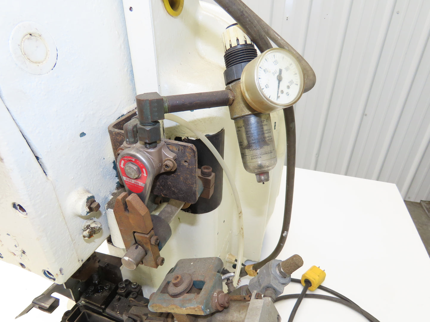 Amp-O-Lectric Model K Semi Automatic Wire Crimper Terminating Crimping Press