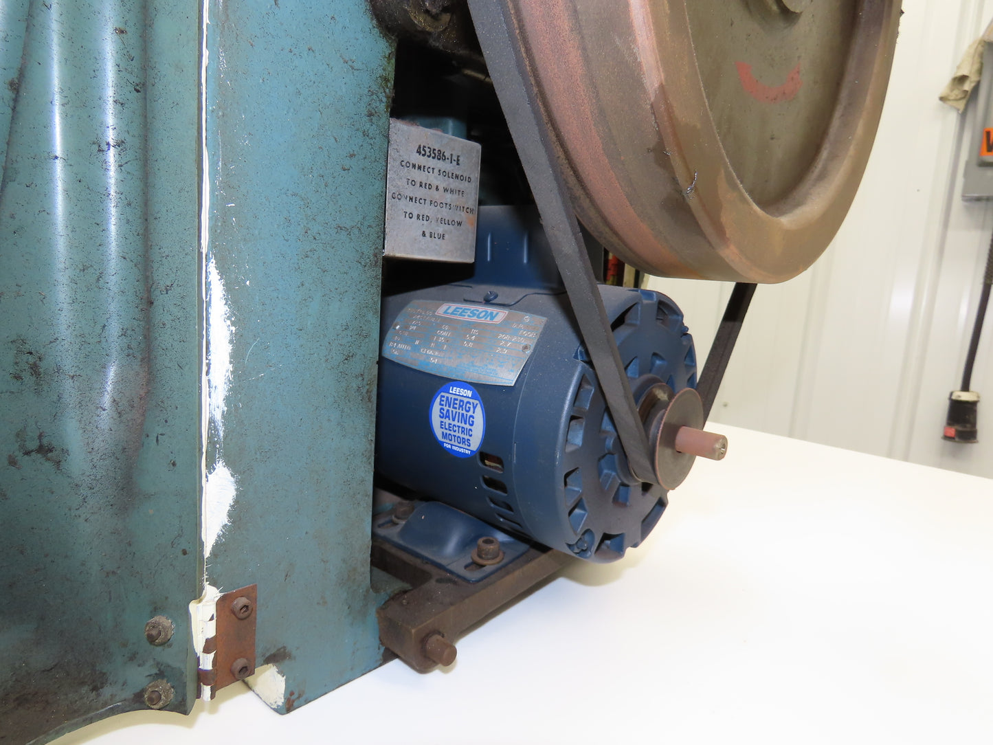 Amp-O-Lectric Model K Semi Automatic Wire Crimper Terminating Crimping Press