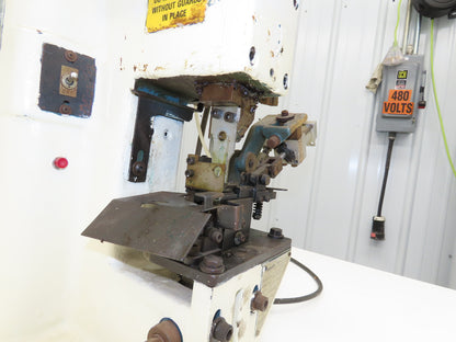 Amp-O-Lectric Model K Semi Automatic Wire Crimper Terminating Crimping Press