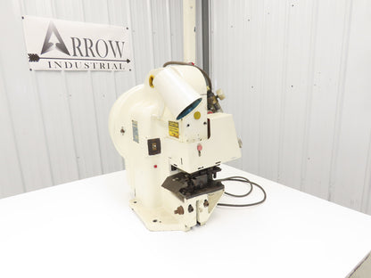 Amp-O-Lectric Model K Semi Automatic Wire Crimper Terminating Crimping Press