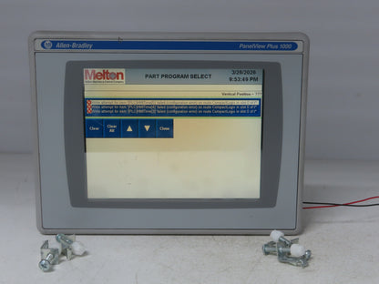 Allen Bradley 2711PC-T10C4D1 HMI PanelView Plus 1000 10.4" Operator Touch Panel