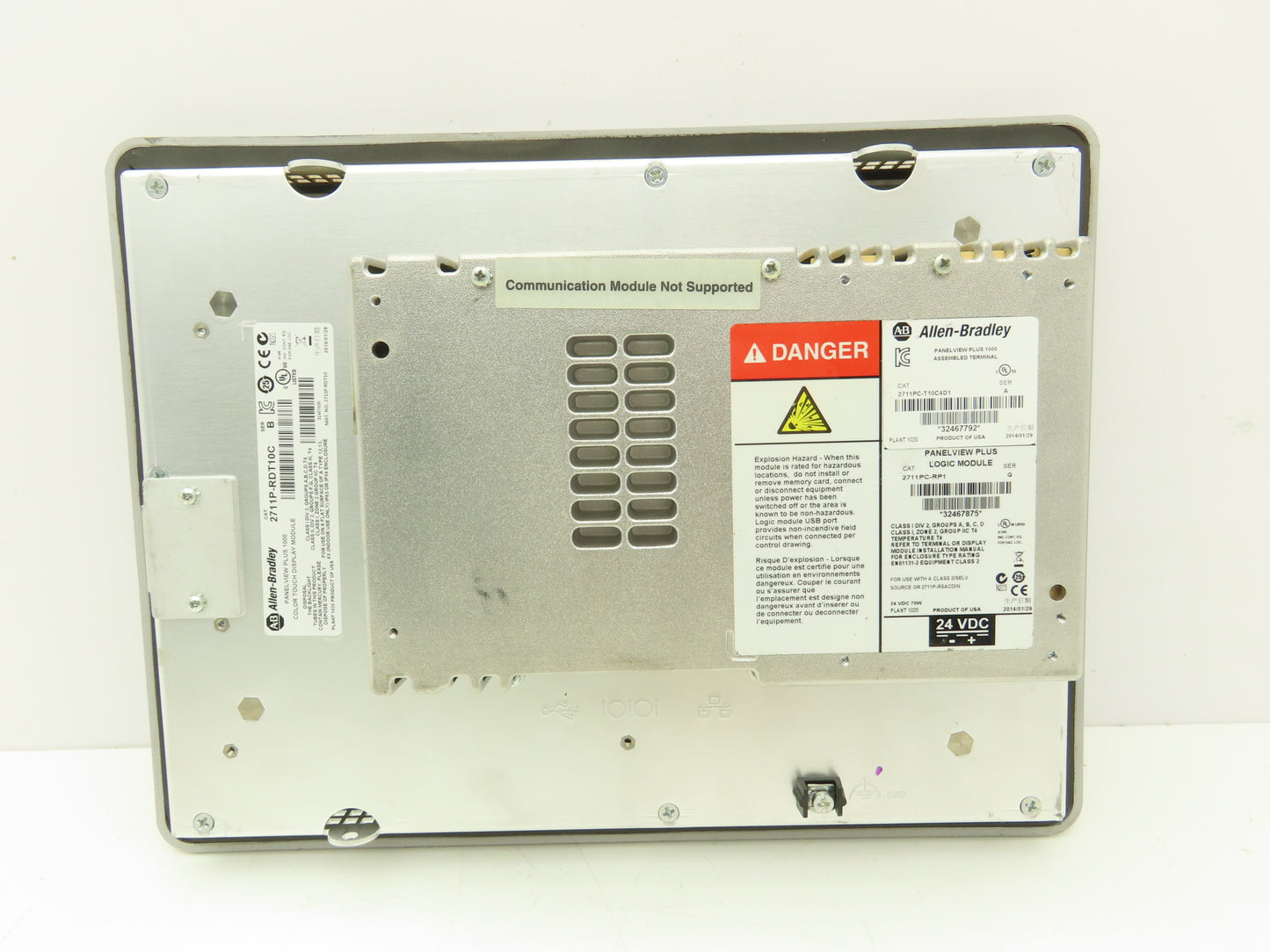 Allen Bradley 2711PC-T10C4D1 HMI PanelView Plus 1000 10.4" Operator Touch Panel