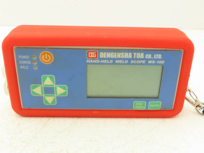 Dengensha Toa WS-100 Hand Held Weld Scope Monitor Checker 4" Coil 1B4S3UL