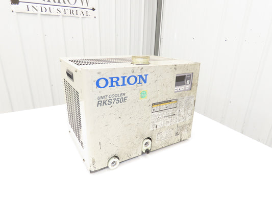 Orion RKS750F Chiller Unit Cooler 200V 3Ph 2.20kW R-407C Air & Water Cooled