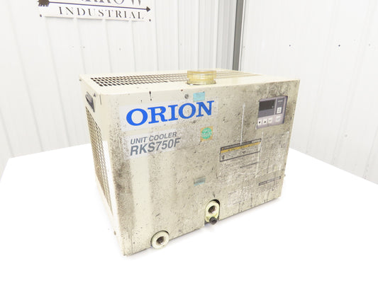 Orion RKS750F Chiller Unit Cooler 200V 3Ph 2.20kW R-407C Air & Water Cooled