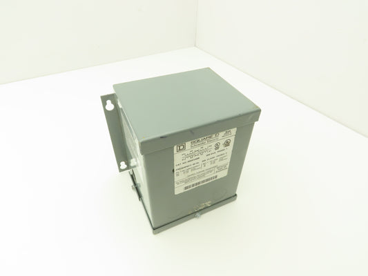 Square D 500SV46B Step Down Power Transformer 0.500KVA 1pH HV 120/240V LV 16/32V