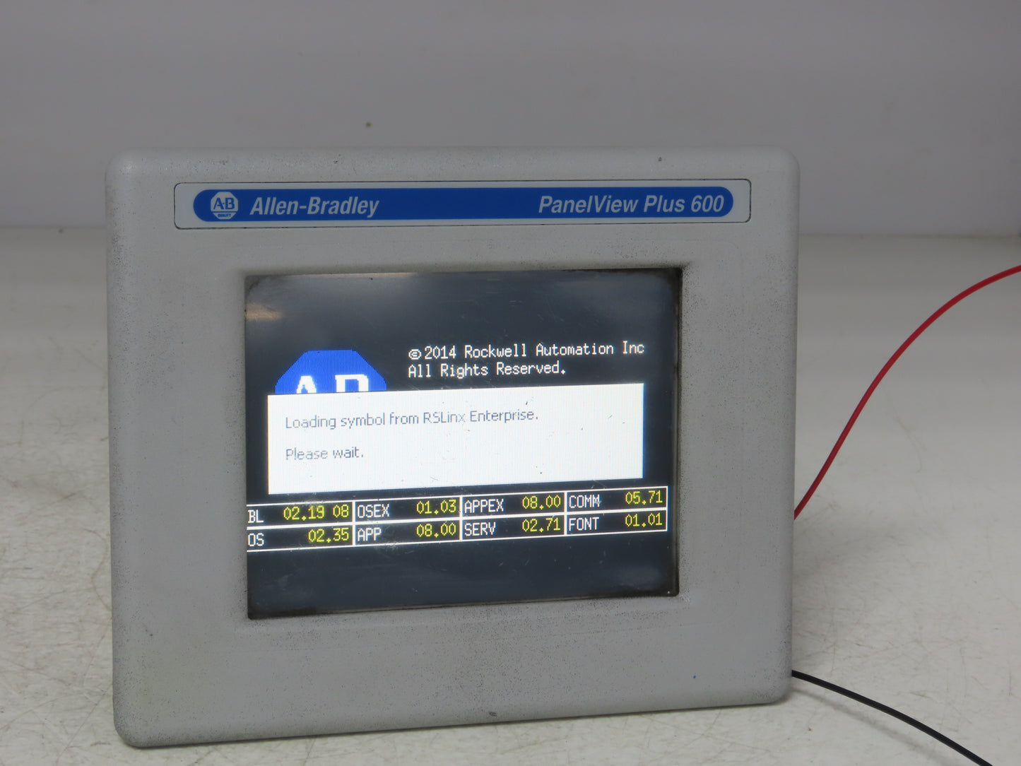 Allen Bradley 2711PC-T6C20D8 HMI PanelView Plus 600 6" Operator Touch Panel