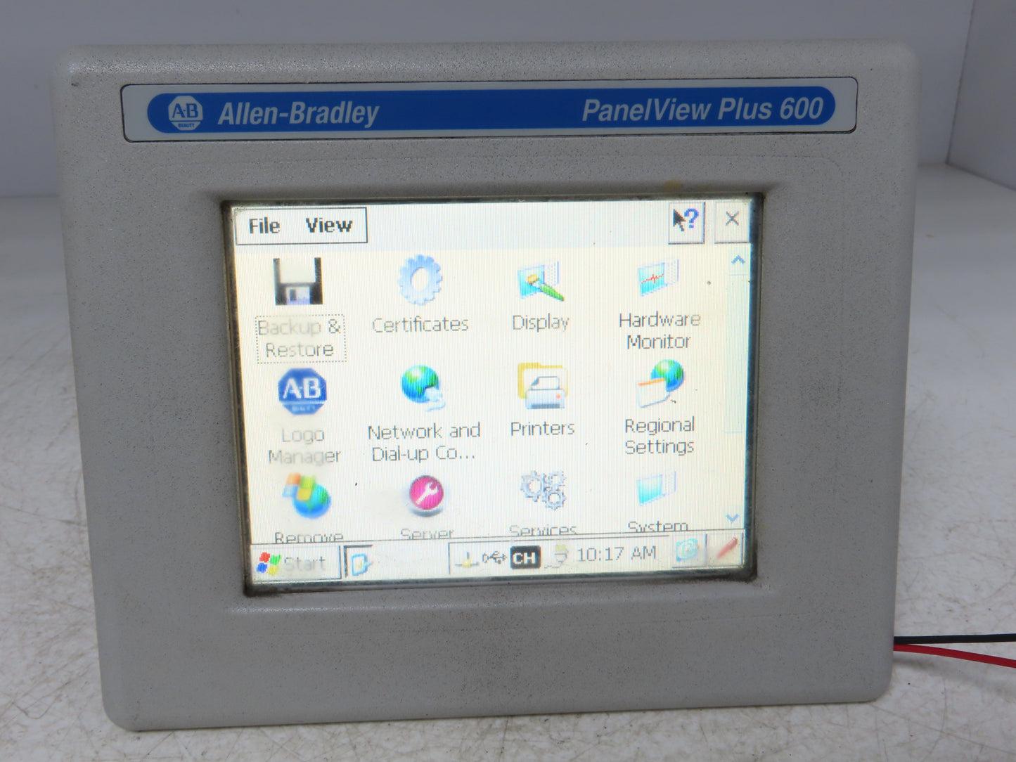 Allen Bradley 2711PC-T6C20D8 HMI PanelView Plus 600 6" Operator Touch Panel