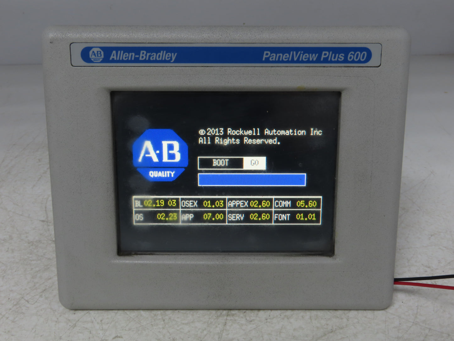 Allen Bradley 2711PC-T6C20D8 HMI PanelView Plus 600 6" Operator Touch Panel
