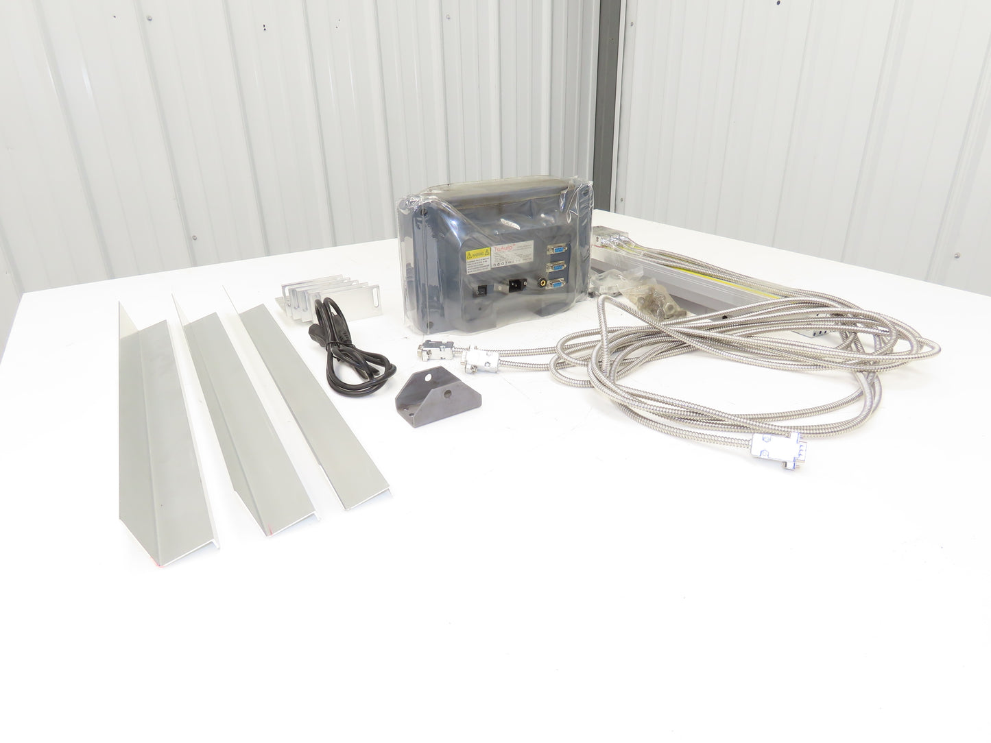 ToAuto DRO-3Axis HMI Controller Panel Push Button W/ Linear Scales Mount & Cord