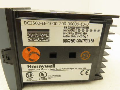 Honeywell DC2500-EE-1000-200-00000-E0-0 Universal Digital Controller 90-250VAC