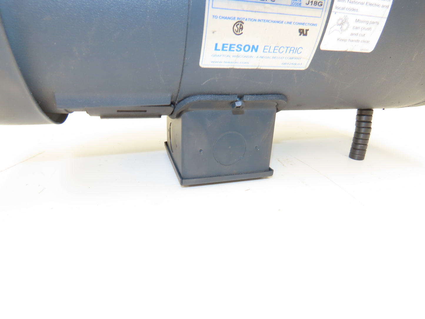 Leeson Electric 109096.00 C4D17FC42C 90V DC Motor 1Hp 1750 RPM 10A S56C 90VDC