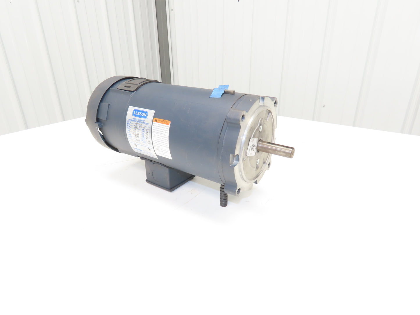 Leeson Electric 109096.00 C4D17FC42C 90V DC Motor 1Hp 1750 RPM 10A S56C 90VDC