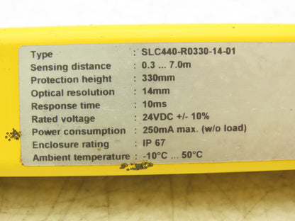 Schmersal SLC440-ER-0330-14-01 330mm Light Curtain Transmitter & Receiver Set