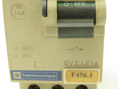 Telemecanique Motor Starter Circuit Breaker 690V 14A 3Ph Lot of 3