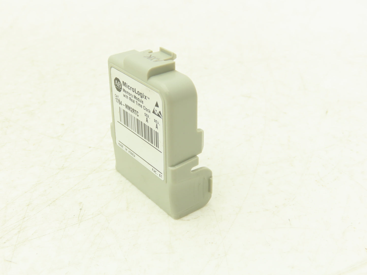 Allen Bradley 1764-MM2RTC MicroLogix 1500 Memory Module w/Real Time Clock 16kB