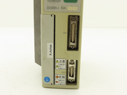 Mitsubishi MR-J60A-D33 AC Servo Drive Module 600W 3.6A 200-230V 3Ph