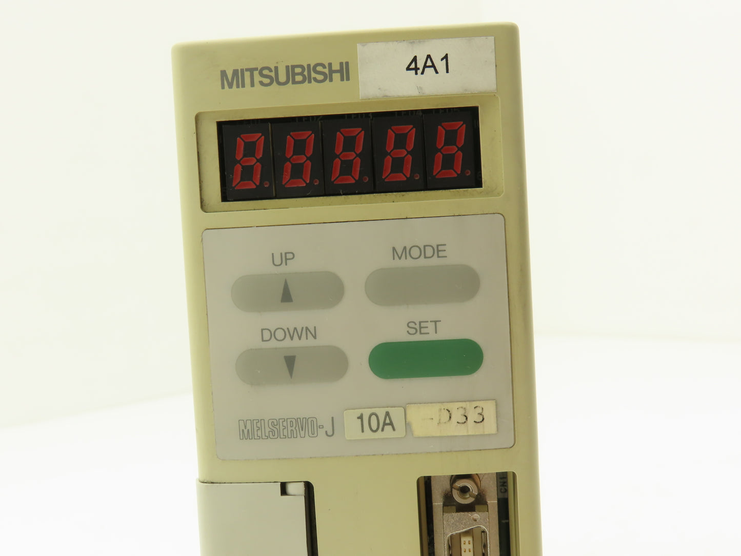 Mitsubishi MR-J10A-D33 AC Servo Drive Module 100W 1.1A 200-230V 3Ph