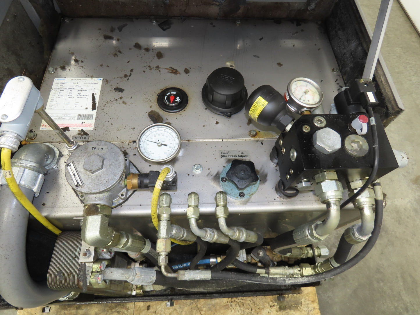 MTS 505.11 SilentFlo Hydraulic Power Unit 11GPM 3000PSI 25Hp 460V 3Ph