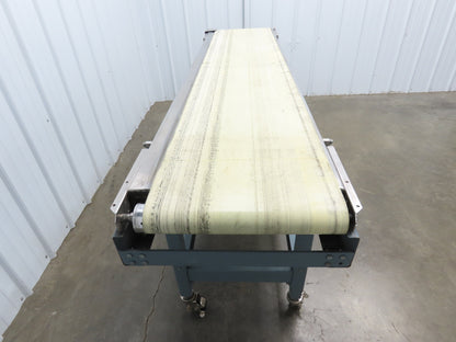 Shanklin 78"L Portable Slider Bed Conveyor 16"Belt 115V Variable Speed Drive