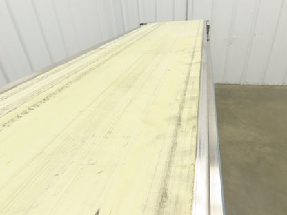 Shanklin 78"L Portable Slider Bed Conveyor 16"Belt 115V Variable Speed Drive