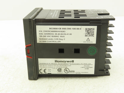 Honeywell DC2800CE0S0200100000 DC2800 Universal Digital Temperature Controller