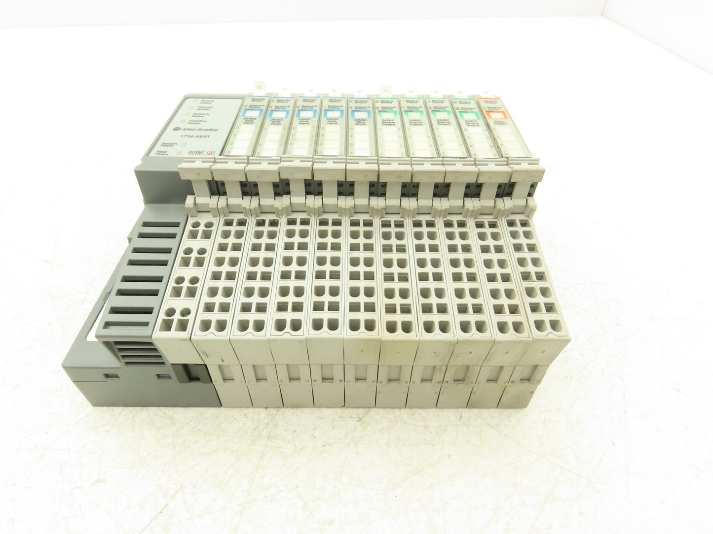 Allen Bradley Point I/O Ethernet Communication Adapter Assembly w/40 In-36 Out