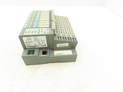 Allen Bradley Point I/O Ethernet Communication Adapter Assembly w/40 In-36 Out