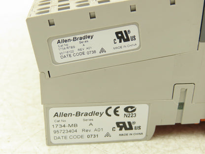 Allen Bradley Point I/O Ethernet Communication Adapter Assembly w/40 In-36 Out