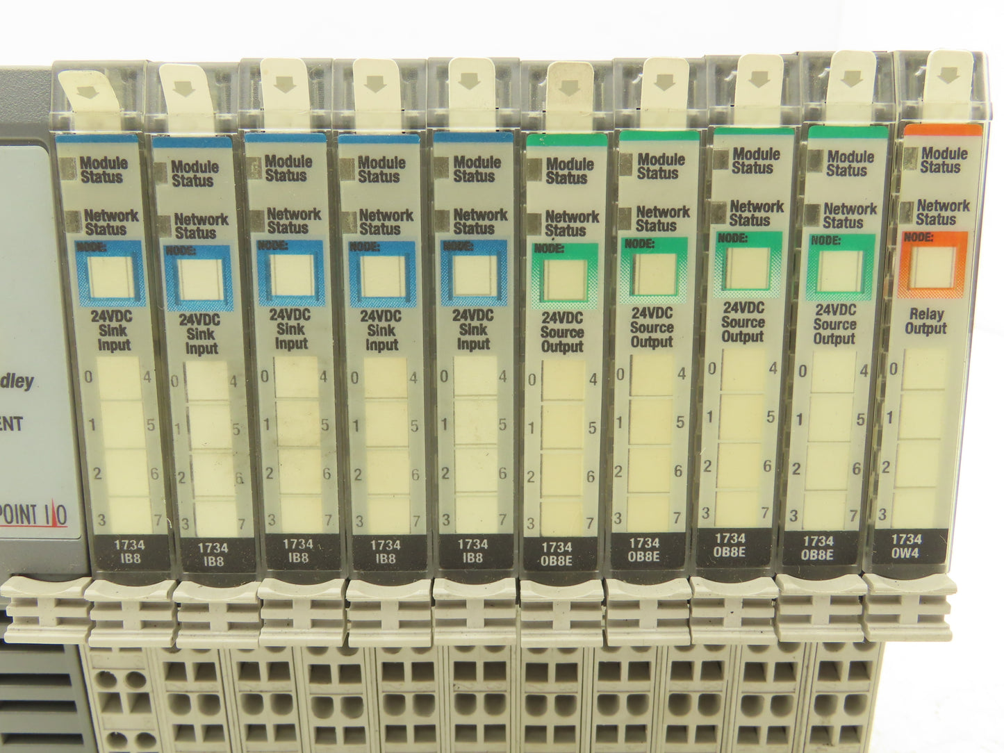 Allen Bradley Point I/O Ethernet Communication Adapter Assembly w/40 In-36 Out