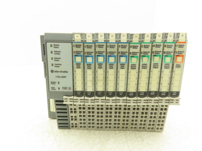 Allen Bradley Point I/O Ethernet Communication Adapter Assembly w/40 In-36 Out