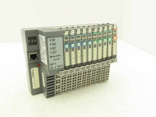 Allen Bradley Point I/O Ethernet Communication Adapter Assembly w/40 In-36 Out