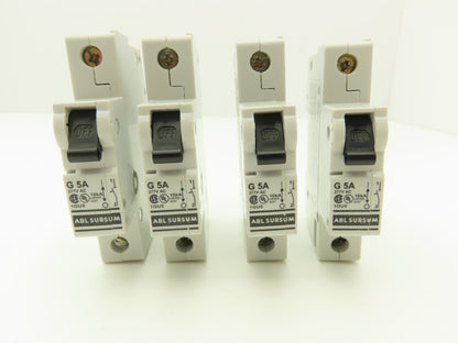 ABL Sersum 1GU5 G 5A  277VAC Manual Motor Controller 1 Pole Lot of 4