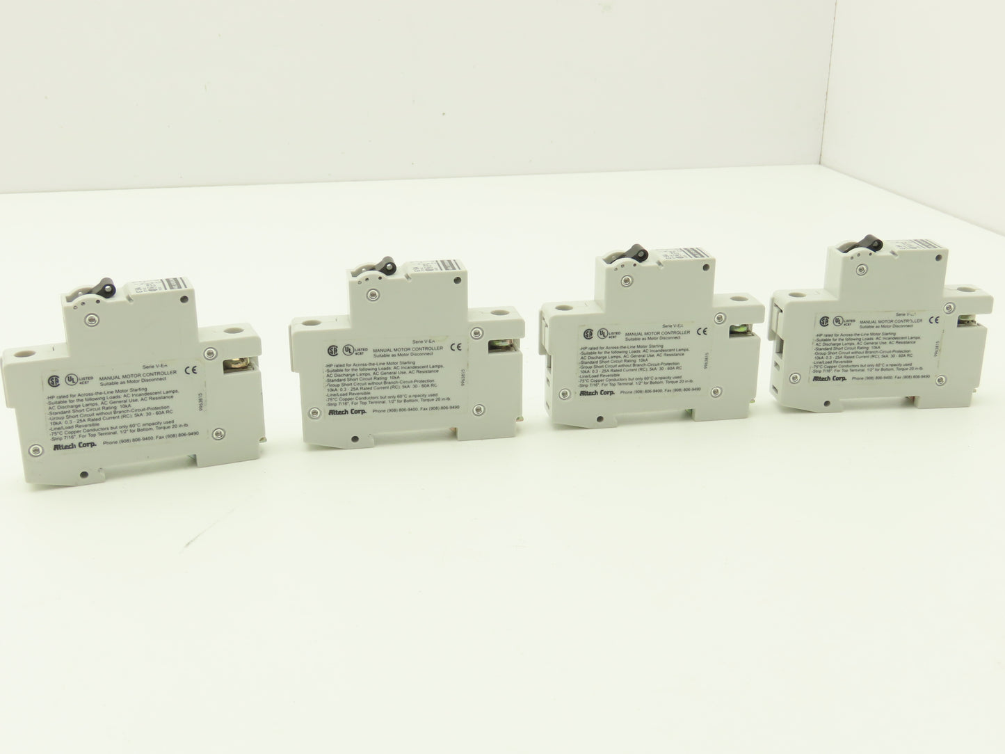 ABL Sersum 1GU5 G 5A  277VAC Manual Motor Controller 1 Pole Lot of 4