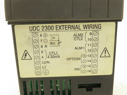 Honeywell UDC2300 Mini-Pro Temperature Controller DC230L-E0-00-10-0A00000-20-0