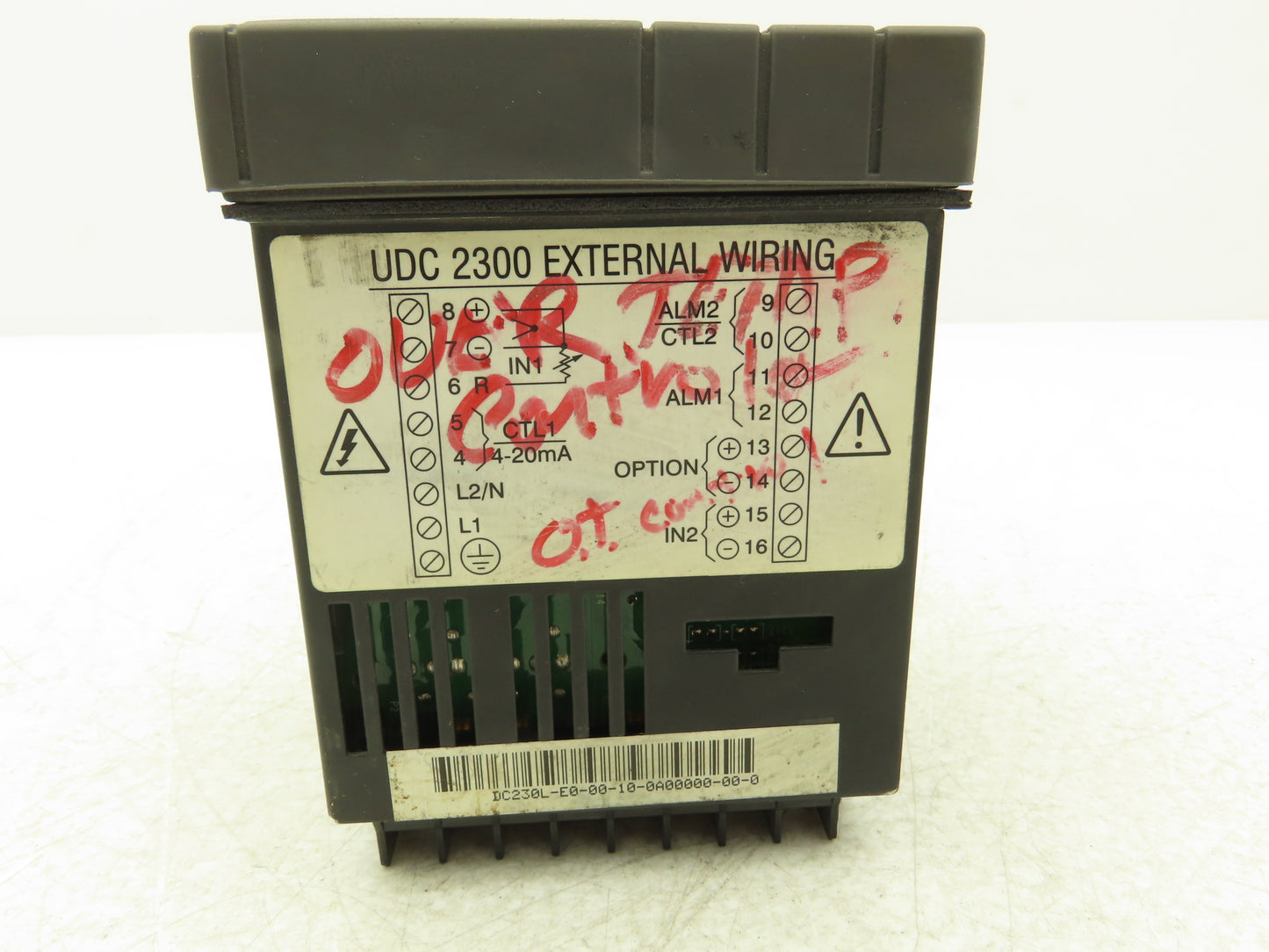 Honeywell UDC2300 Mini-Pro Temperature Controller DC230L-E0-00-10-0A00000-00-0