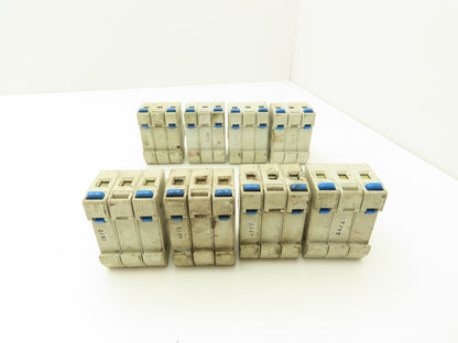 Ferraz Shawmut USCC31I Ultrasafe 3-Pole Class CC Fuse Holder 30A 600V Lot of 8