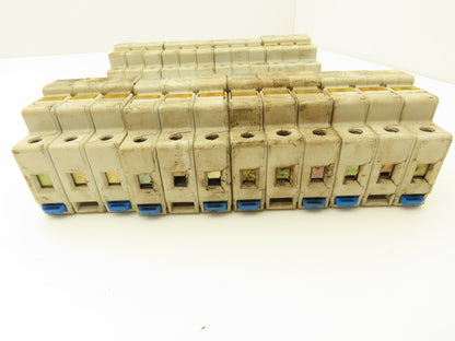 Ferraz Shawmut USCC31I Ultrasafe 3-Pole Class CC Fuse Holder 30A 600V Lot of 8