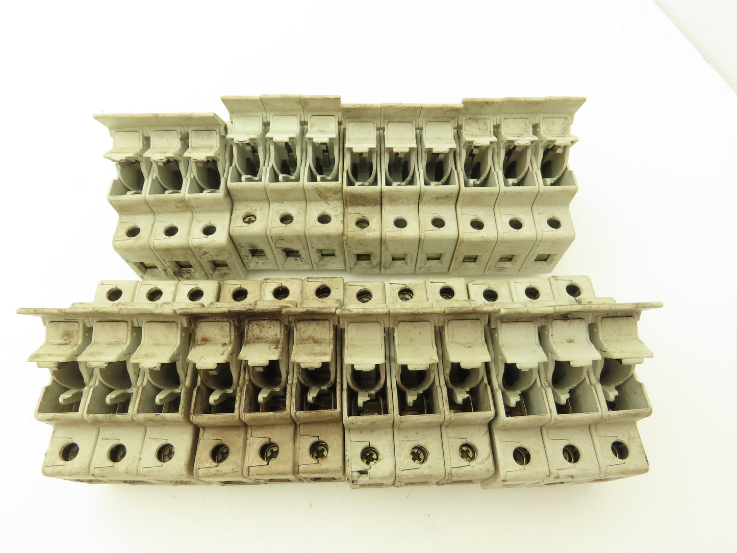 Ferraz Shawmut USCC31I Ultrasafe 3-Pole Class CC Fuse Holder 30A 600V Lot of 8